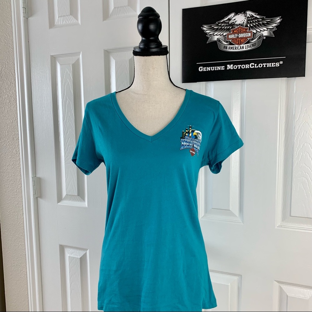 Authentic Harley Davidson T-Shirt from Outer Banks, NC - EUC